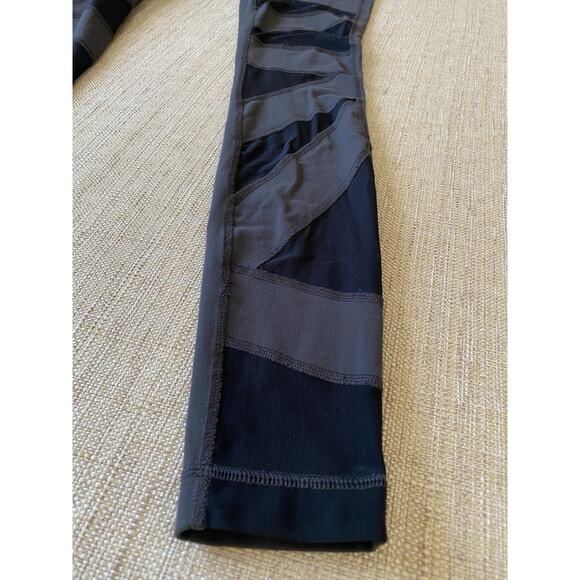 Lululemon Athletica Wunder Under Mesh Bandage High Rise Tech Cutout 6 - Picture 4 of 6